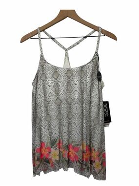 Coco Reef 38C Floral Tankini Top NWT Underwire Swimwear